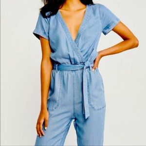 Abercrombie XS Denim Jumpsuit